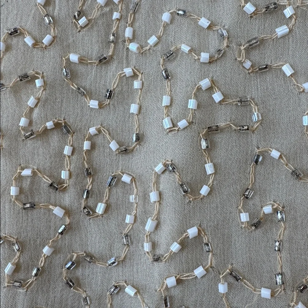 Vintage Beaded silk Dress - Picture 3 of 7